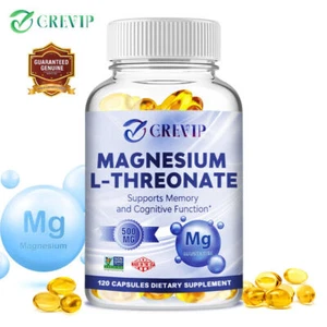 L-treonato de magnesio 500 mg - refuerzo cerebral nootrópico, función - Foto 1 di 13