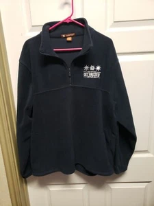 Old Chicago Men Sweatshirt Size XL Harrington Get Frosted 2014 Snowflake - Picture 1 of 9