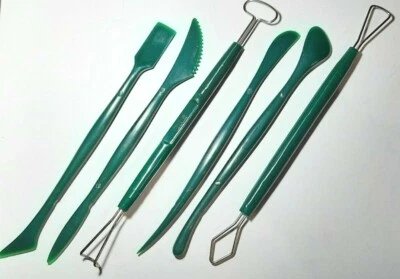 Das Clay Modelling Tools Wire Ended and All Plastic Choose From Drop Down List