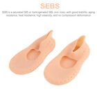 1pairs Spa Silicone Sock Moisturizing Gel Foot Covers Preventing Foot Anti-Cr Wa
