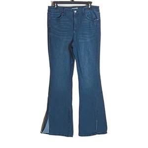 Sofia Vergara Melisa Schlagjeans Damen 8 kurz dunkel hoher Bund Retro Stretch - Bild 1 von 5