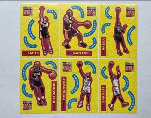 Super Action Stickums 14 Card Lot Stickers & Base - Penny Hardaway Kevin Garnett - Picture 1 of 24