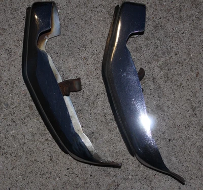 Chevrolet Chevy Chevelle 1969 69 parachoques delantero protectores usados, Malibu SS El Camino Foto 1 de 4