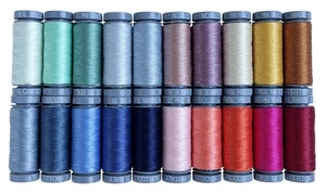 AURIFIL FOUNDATIONS COLLECTION 20 SMALL SPOOLS 28 WT - Picture 1 of 2
