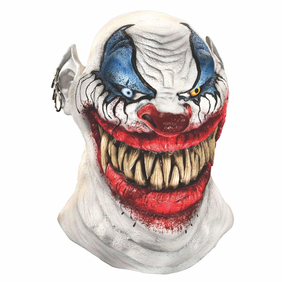 Máscara de látex Chopper The Clown horror coringa sinistro assustador masculina - Imagem 1 de 1