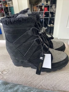 Sorel Joan of Arctic Wedge II gemütliche Damenstiefel 250 $ ohne Karton - Bild 1 von 3