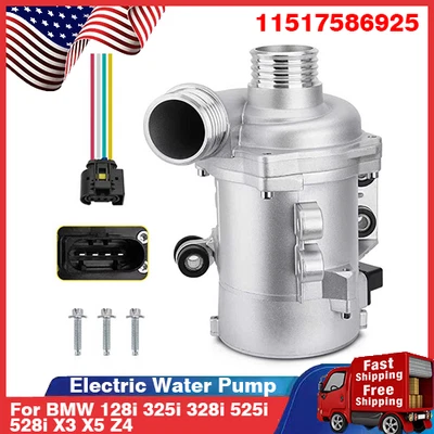 Electric Water Pump For 2006-13 BMW E90 325i 328i 525i 528i X3 X5 Z4 11517586925 Foto 1 de 4