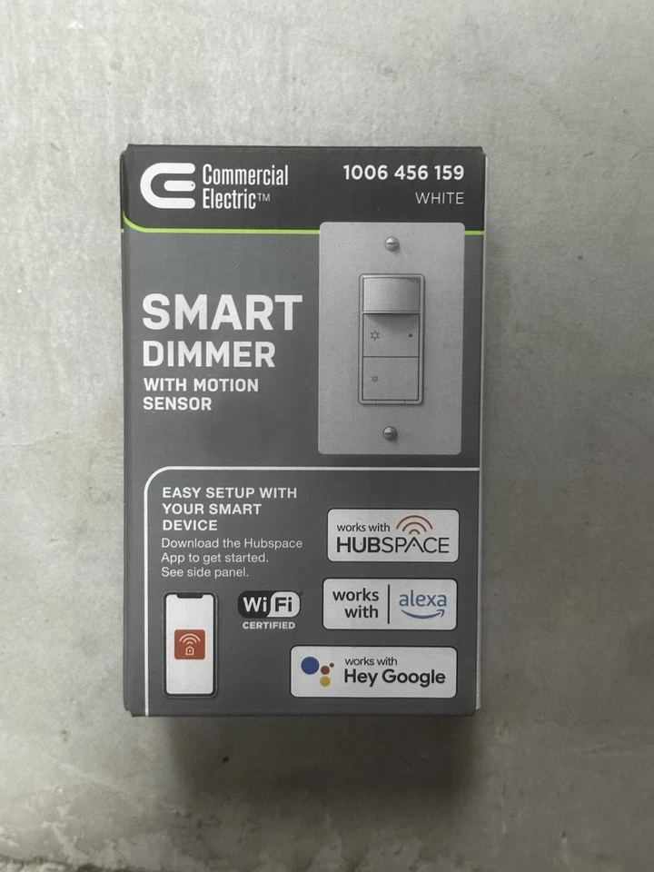 New Commercial Electric Smart Dimmer Switch 1006456159 - Image 1 of 1