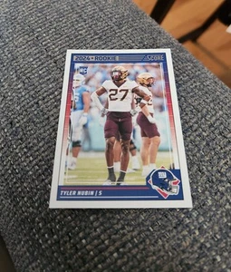 2024 Score Football Tyler Nubin RC #347 New York Giants - Bild 1 von 2