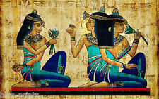 egypt pharaohs pyramid art cleopatra A1 canvas print