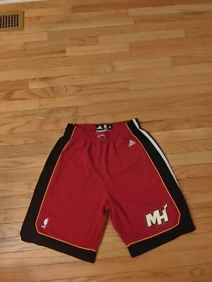 Pantalones Cortos Miami Heat NBA Adidas 2010-11 Estilo Juego Para Hombre Talla M Foto 1 de 4