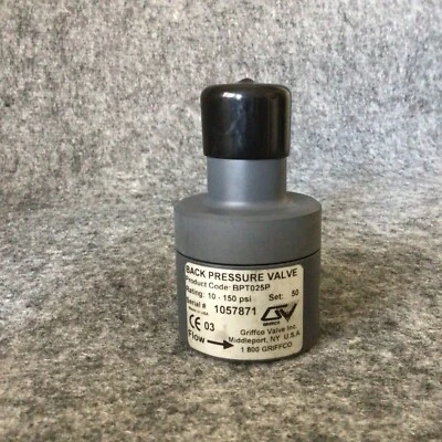 Griffco PRT025P 1/4" PVC Pressure Relief Valve New - Image 1 of 4