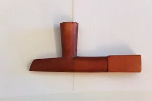 "Antiguo cuenco de pipa de paz de piedra catlinita tallada nativo americano indio llano 7""" - Imagen 1 de 9