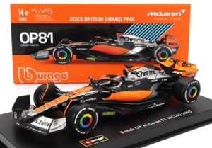 1:43 Bburago B18-38088P Oscar Piastri McLaren MCL60 with Driver Figure 2023 - Picture 1 of 1