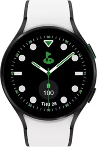 Samsung Galaxy Watch5 Golf Edition SM-R900 40MM GPS Gray & White And Black Band - Picture 1 of 8
