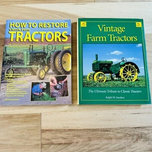 2 Vintage Farm Tractors Books Restoring Classic Farm Tractors 1996 & 2002 - Picture 1 of 13