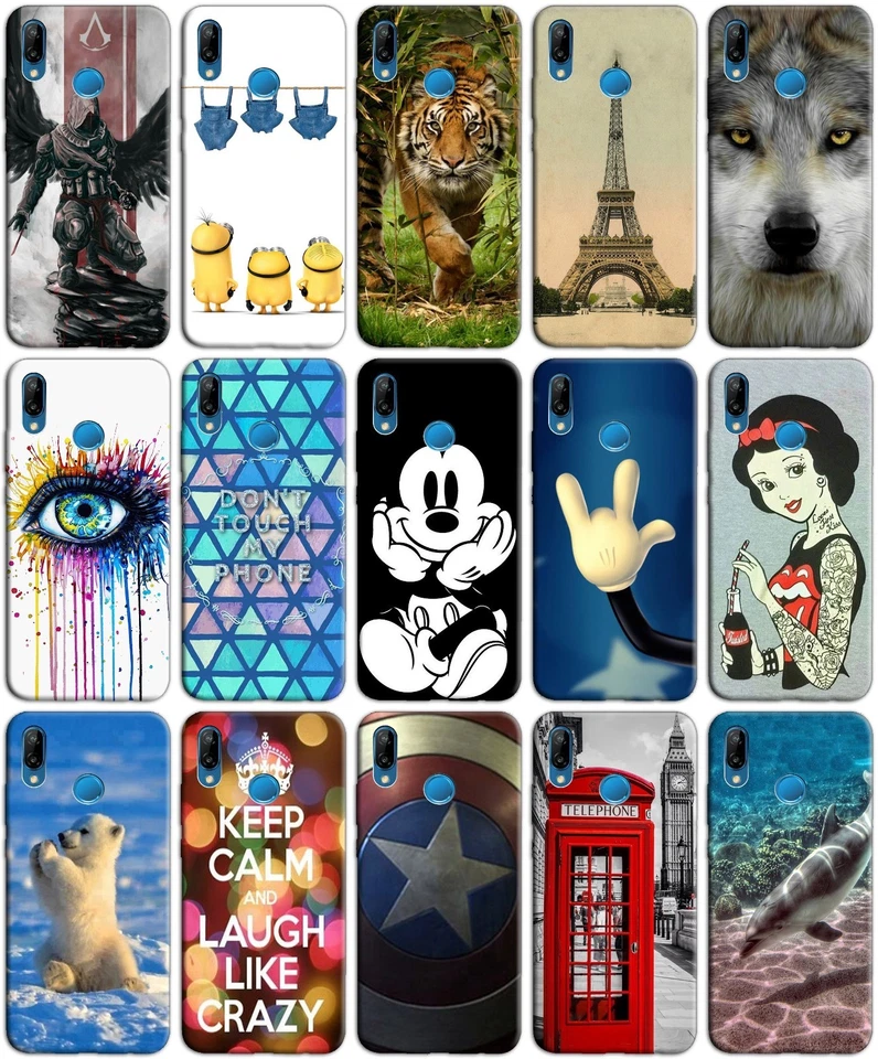 CUSTODIA COVER MORBIDA IN TPU SILICONE PER XIAOMI REDMI NOTE 7 FANTASIA A - Immagine 1 di 1