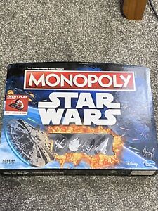 Monopoly Star Wars Game - Open & Play Game Case- Used