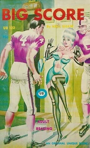 Unique Books UB122 Big Score by Nell Shaw Bill Ward Cover Art Vintage Fine - Picture 1 of 2