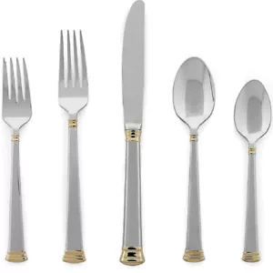 Lenox ORO ETERNO 18/10 Acero Inoxidable 5 piezas. Ajuste de lugar (servicio para uno)* - Imagen 1 de 1