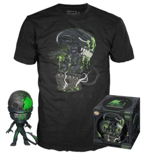 Funko Pop! Alien 40th Anniversary Xenomorph # 731 & Tee Size S Target Exclusive - Picture 1 of 5