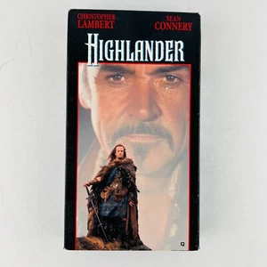 Highlander VHS Video Tape Christopher Lambert, Sean Connery - Picture 1 of 2