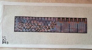 Handpainted Needlepoint Canvas 13 ct Abstract Strap or Bookmark TS Designs - Picture 1 of 2