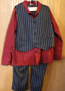 Shein 3 piece Striped Pant Set - Boys size 6 - Picture 1 of 2