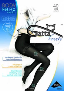 Gatta Body Relax 40 Den – Compression & Shaping Tights - Picture 1 of 22