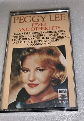 Peggy Lee Fever and Other Hits cassette tape 4XL-9095 - Image 1 of 2