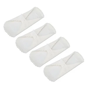 4Pcs Reusable Sanitary Pads Washable Cloth Menstrual Pads Breathable Cotton - Picture 1 of 24