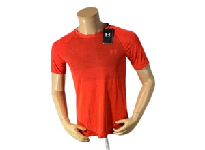 Under Armour Men's UA Vanish Seamless Run Shirt Venom Red 1361356-690 NWT Sz 3XL - Picture 1 of 4