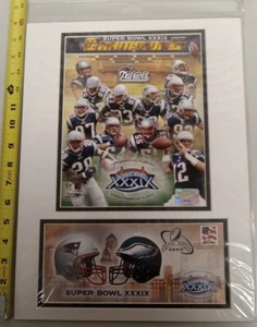 Tom Brady And New England Patriots 12x16 Super Bowl Champions 2005 BRAND NEW - Picture 1 of 4
