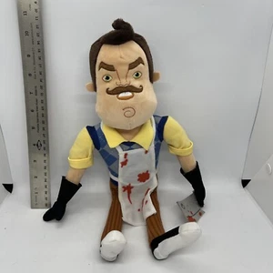 ZAC Toys Hello Neighbor 15" Delantal Sangriento Juguete de Peluche Carnicero Vecino Peluche - Imagen 1 de 6