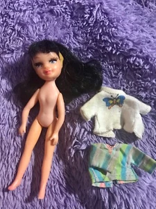uneeda vintage teeny time teen doll brunette - Bild 1 von 2