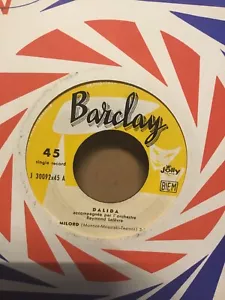 Dalida-Milord 1960 Italian Barclay 7” 45 - Picture 1 of 2