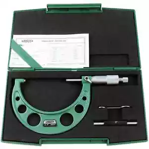 INSIZE MICROMETER 3-4" .0001" GRADUATION #3203-4A - NEW IN BOX - Picture 1 of 3