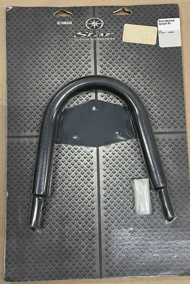 YAMAHA OEM BACKREST UPRIGHT SHORT BLACK BOLT/R-SPEC 2014-2015 1TP-F16C0-T0-00 Foto 1 de 1
