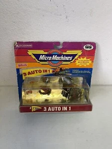 Blister Micro Machines 3 Auto In 1 #4 Auto Grande Nera Galob - Picture 1 of 3