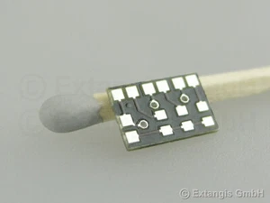 50 x Miniatur Widerstand Platine 10x7x1,0 mm resistor resistance pcb modell lok - Bild 1 von 1