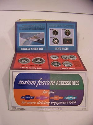 Chevrolet 1964 folleto de accesorios personalizados Chevelle Chevy II Corvair Foto 1 de 4