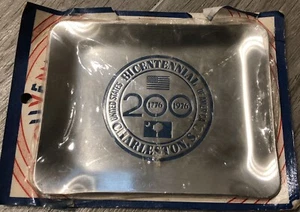 Charleston SC (EE. UU. de colección Bandeja utilitaria de aluminio de recuerdo del bicentenario) - Imagen 1 de 4