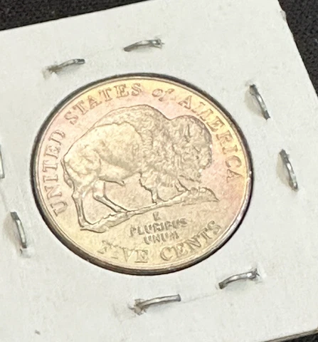 2005-P 5c Jefferson Buffalo Multicolor Reverse ~ AWESOME ~ 1 Coin ~ Bargain ~H40 Cover