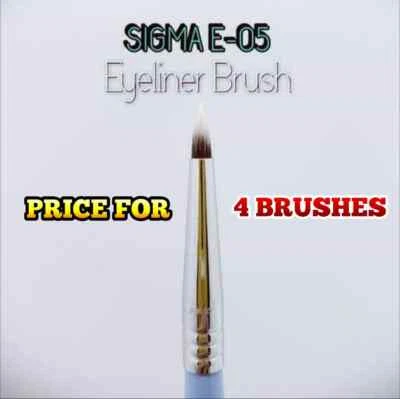 SIGMA BEAUTY E05 EYELINER BRUSH SET OF 4 100% AUTHENTIC - Image 1 of 4