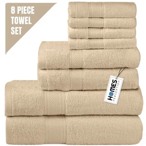 8-Piece Towel Set ultimate bath experience with our ultra soft, absorbent towel - Picture 1 of 80
