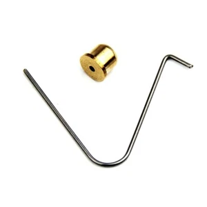 10 PCS 7.8x8mm Brass Push Button Spring 15-22mm Round Tube Pin Spring Clips - Picture 1 of 4