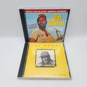Taj Mahal Live Like Never B Lot Bundle 2 CD Recording World Rock Music CD USED - Imagen 1 de 2