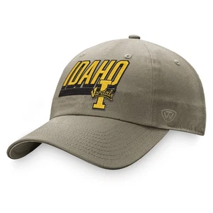 Men's Top of the World Khaki Idaho Vandals Slice Adjustable Hat - Picture 1 of 4