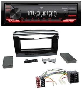 JVC Bluetooth USB DAB MP3 Autoradio für Lancia Y ab 12 schwarz glänzend - Bild 1 von 7