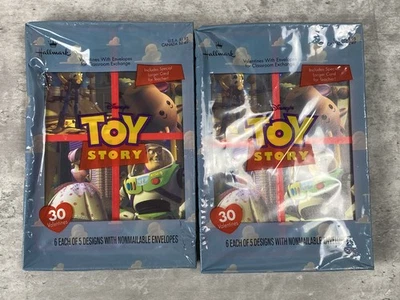 Lote de 30 Toy Story Valentines 1996 de colección 2 sellos Hasbro lanzamiento original Foto 1 de 4